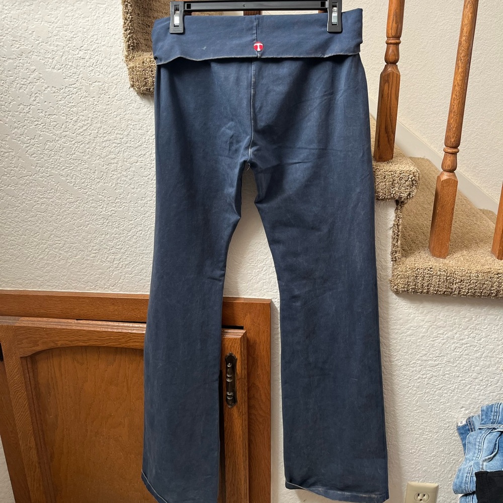 T party Pants Navy Blue distressed look